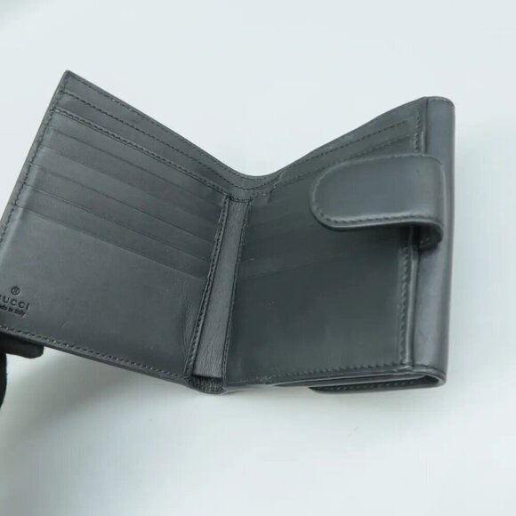 100% Authentic GUCCI Brown Canvas Wallet 120-062324 - Picture 9 of 12